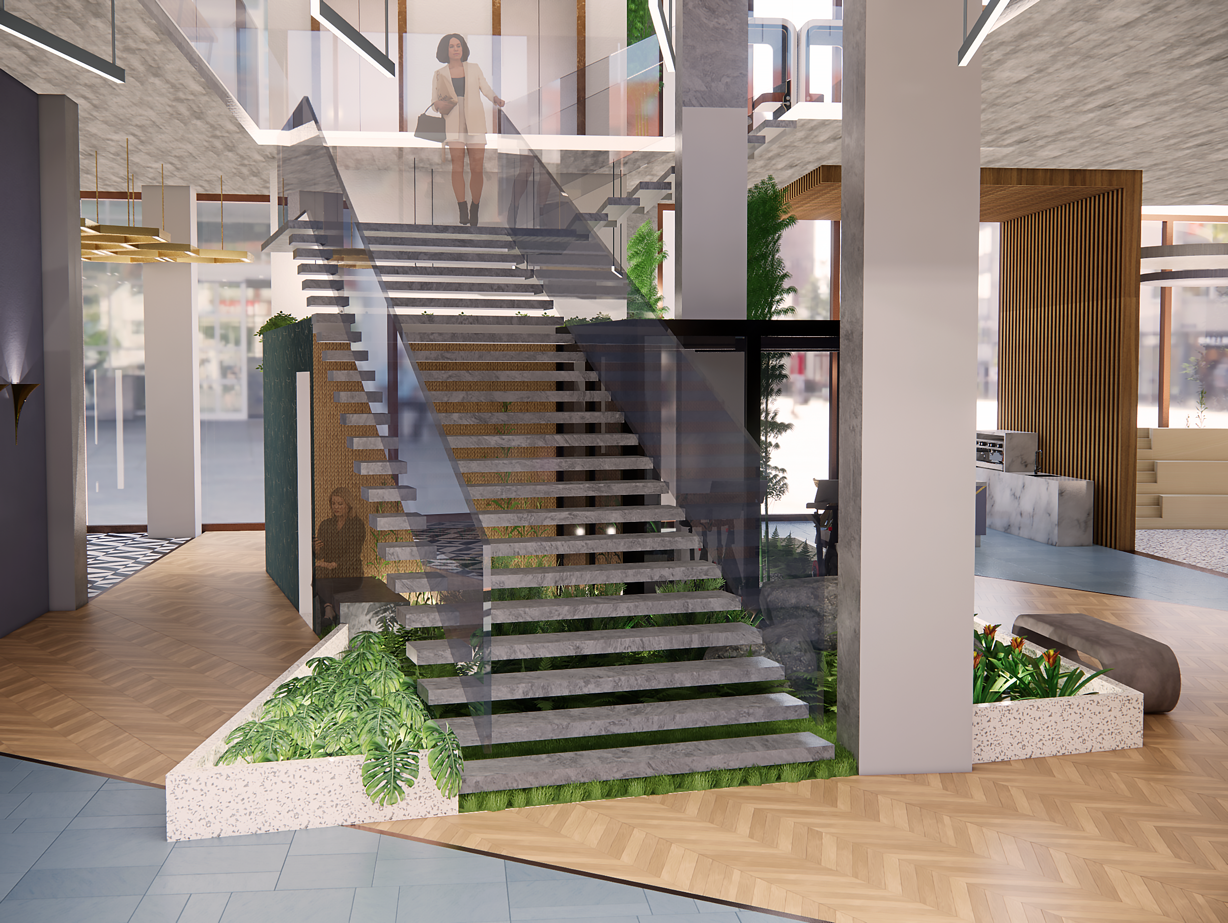 Enough First Floor Staircase